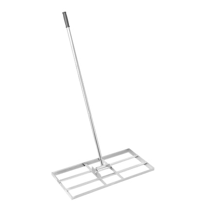Lawn Leveling Rake, Carbon Steel, 30x14 in Plate
