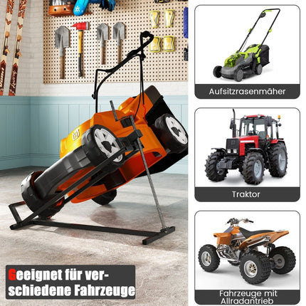 Lawn Tractor Lift, Adjustable, 400 kg Capacity, Foldable