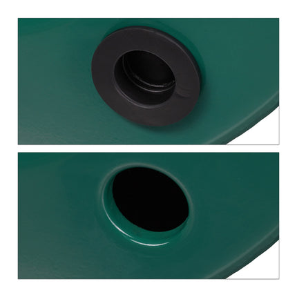 Lawn roller fillable