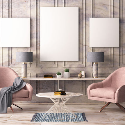 Läufer aus Leder und Baumwolle 60x100 cm