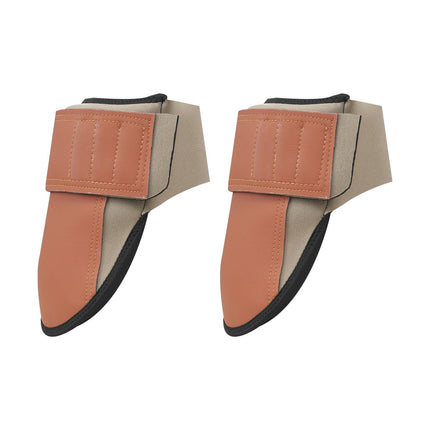 Leather Work Knee Pads, 0.8-Inch Thick, EVA Foam
