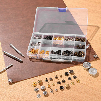 Leather Working Tools Kit, 61-Piece, Canvas Bag
