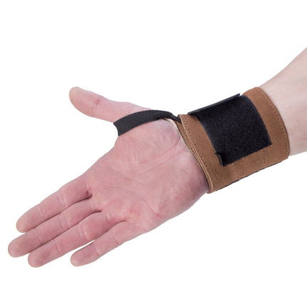 Leder-Handgelenkbandagen, 2 St. – Robuster Halt