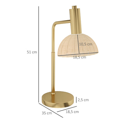 LED bulb, warm white, desk & bedside table