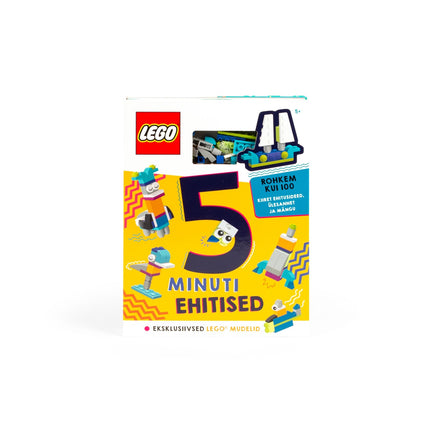 Lego Iconic Activity Book "5-Minute Builds"-(In Estonian Lang.)