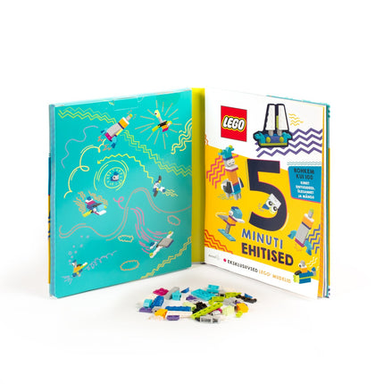 Lego Iconic Activity Book "5-Minute Builds"-(In Estonian Lang.)