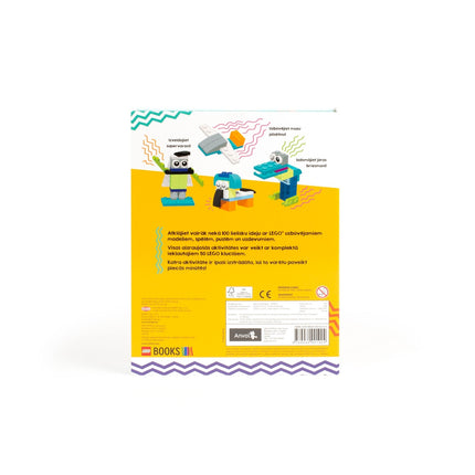 Lego Iconic Aktivitätenbuch „5-Minuten-Bauwerke“ – Lettisch