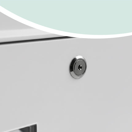 Letterbox, Wide Slot, Weatherproof Metal