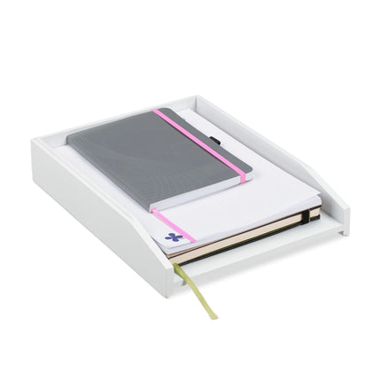 Letterbox bamboo white