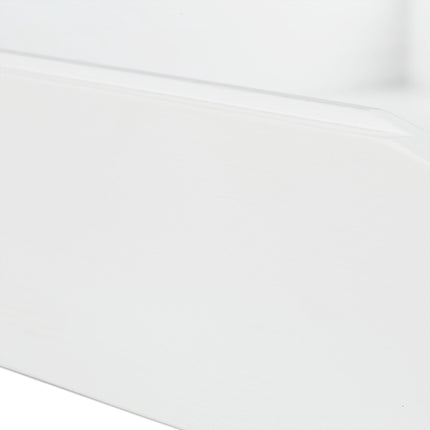 Letterbox bamboo white