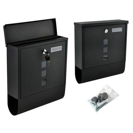Briefkasten - schwarz 
