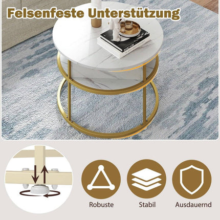 Lift-Top Coffee Table with Hidden Storage, Adjustable Height