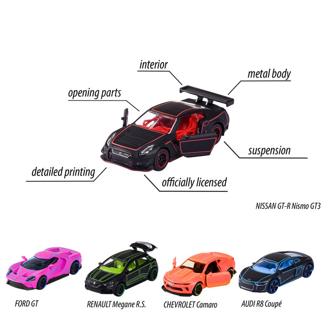 Light Racer 5er-Pack Cars Geschenkbox