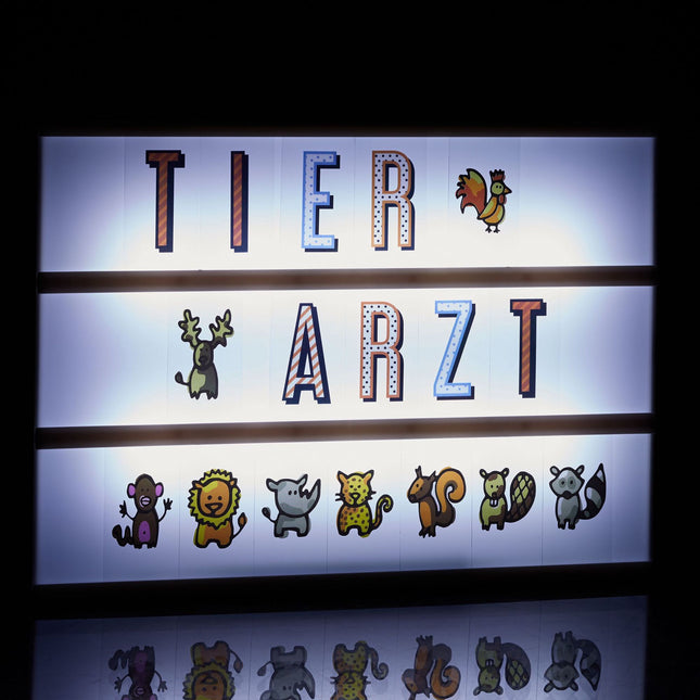 Lightbox-Erweiterungsset mit 240 Zeichen