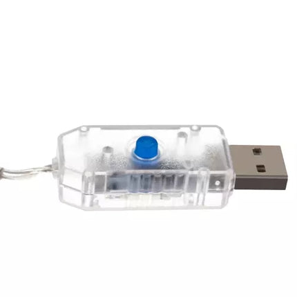 Light curtain 108LED USB warm white KŚ19736