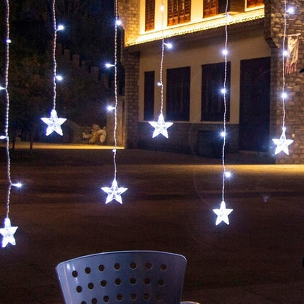 Lichtervorhang 108LED – kaltweiß 31V KŚ11322