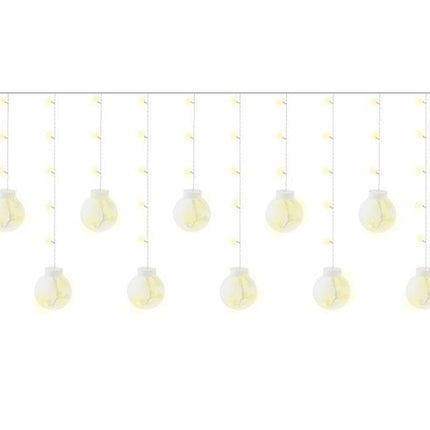 Rideau lumineux 108 LED - blanc chaud 31 V KŚ11346 