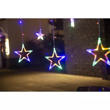 Lichtervorhang 138 LED USB – mehrfarbig KŚ19748