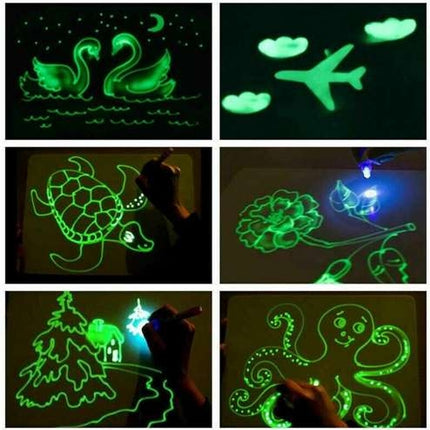 Light drawing board