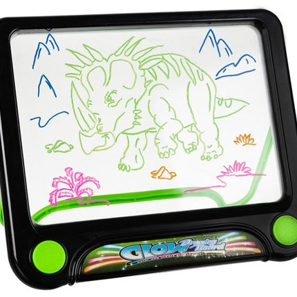 Light drawing board - dinosaurs