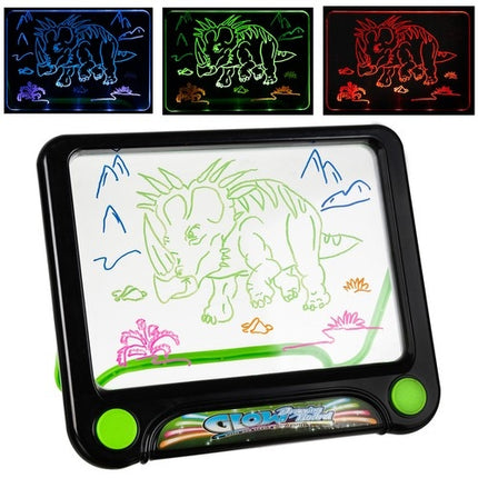 Light drawing board - dinosaurs