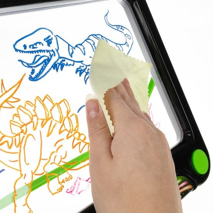 Light drawing board - dinosaurs