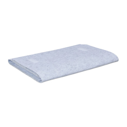 Light gray bed bag set of 2