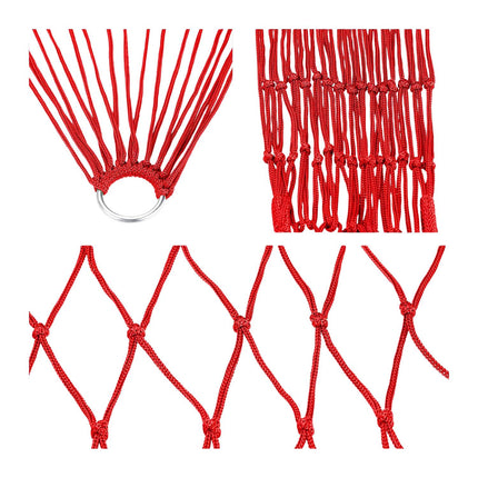 Light mesh hammock in red