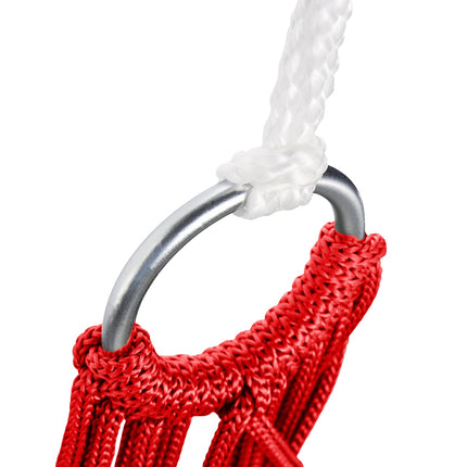 Light mesh hammock in red