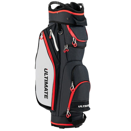 Lightweight Golf Bag with 14-Way Divider, Black