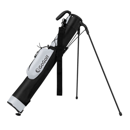 Lightweight Golf Stand Bag with 2-Way Divider & Rain Cover
