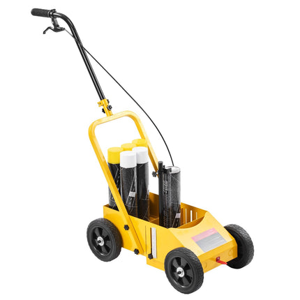 Line Striping Machine, 2–4 In Adjustable, 4-Wheel