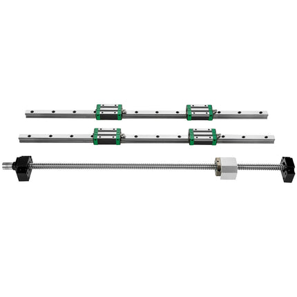 Linear Guide Rail Kit, 1700mm 2-Pack With Ballscrew