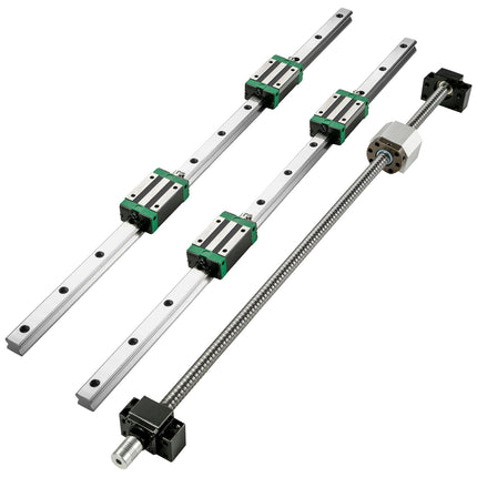 Linear Guide Rail Kit, 1700mm 2-Pack With Ballscrew