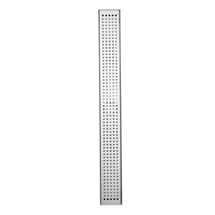 Linear Shower Drain 610mm, 304 Stainless, Square Grate