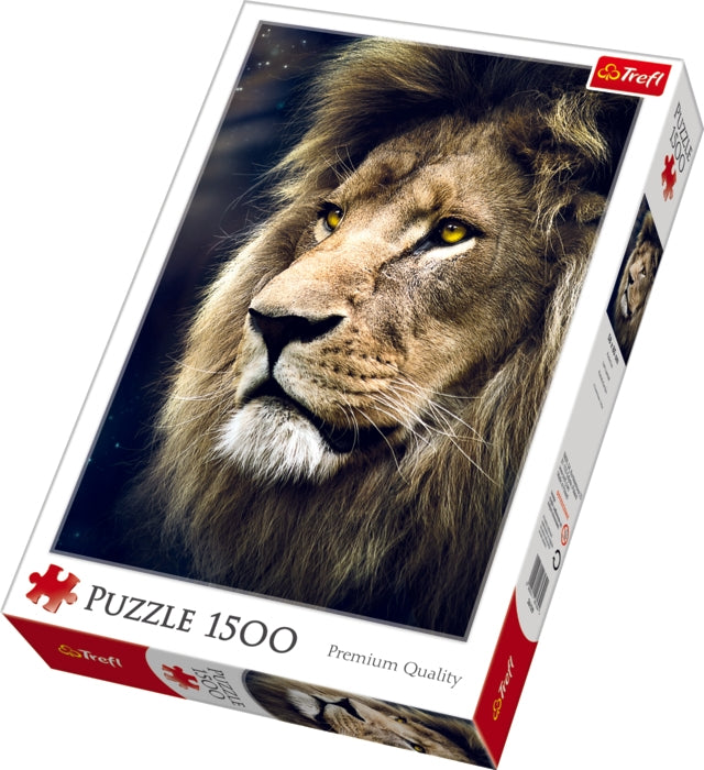 Löwen-Puzzle mit 1500 Teilen für Erwachsene und Kinder