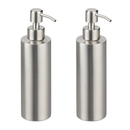 Flüssigseifenspender-Set, Edelstahl, 300ml