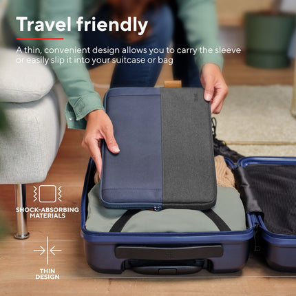 Lisboa Schutzhülle für Laptop 13,3" Blau
