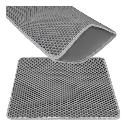 Litter box mat 60x45cm - gray Purlov