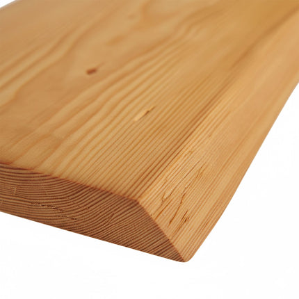 Live Edge Solid Wood Shelf – Rustic Floating Design