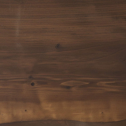 Regal aus Massivholz mit Baumkante – Rustikales, schwebendes Design