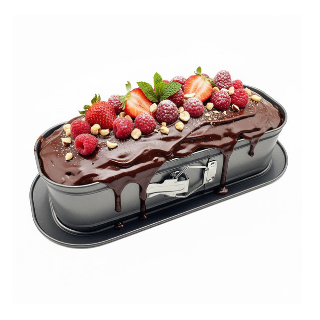 Loaf Tin with Spill Guard, Non-Stick Carbon Steel