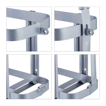 Lockable Iron Canister Holder for 10-20L Fuel