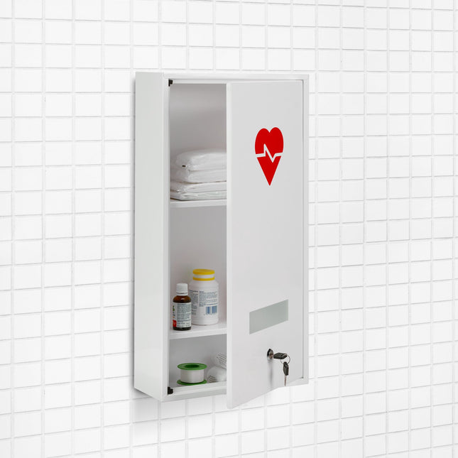 Abschließbarer Medizinschrank
