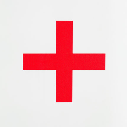 Lockable medicine cabinet with cross
