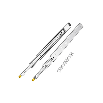 Locking Drawer Slides 36 Inch, 500 lb, 1 Pair