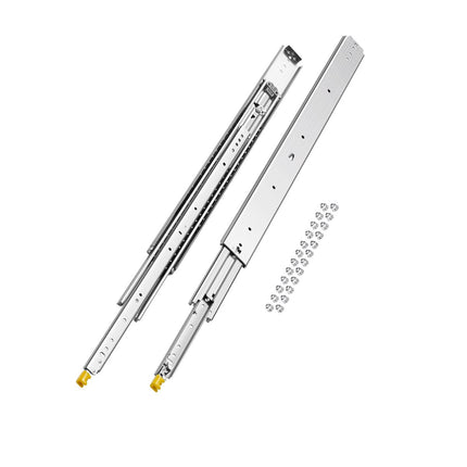Locking Drawer Slides 36 Inch, 500 lb, 1 Pair