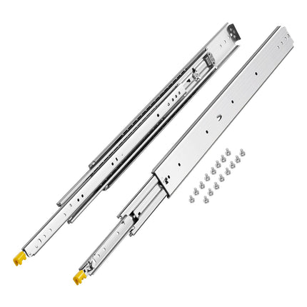 Locking Full Extension Drawer Slides, 32 in, 500 lb