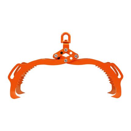 Log Lifting Tongs, 28 In 4-Claw, 2650 Lb Swivel