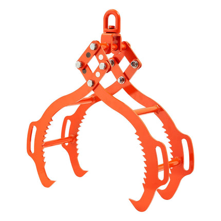 Log Lifting Tongs 32 in, 4-Claw, 2200 lb, Swivel